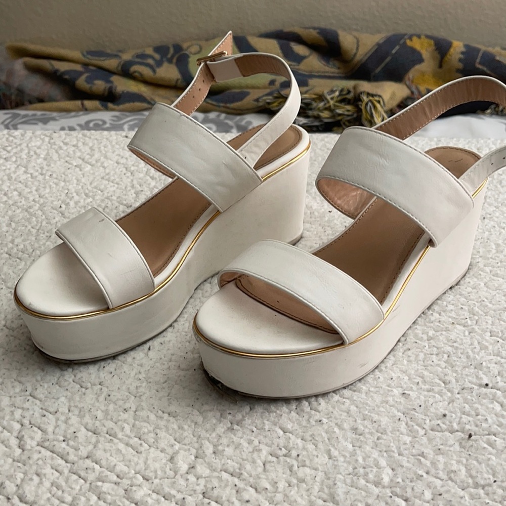 White platforms